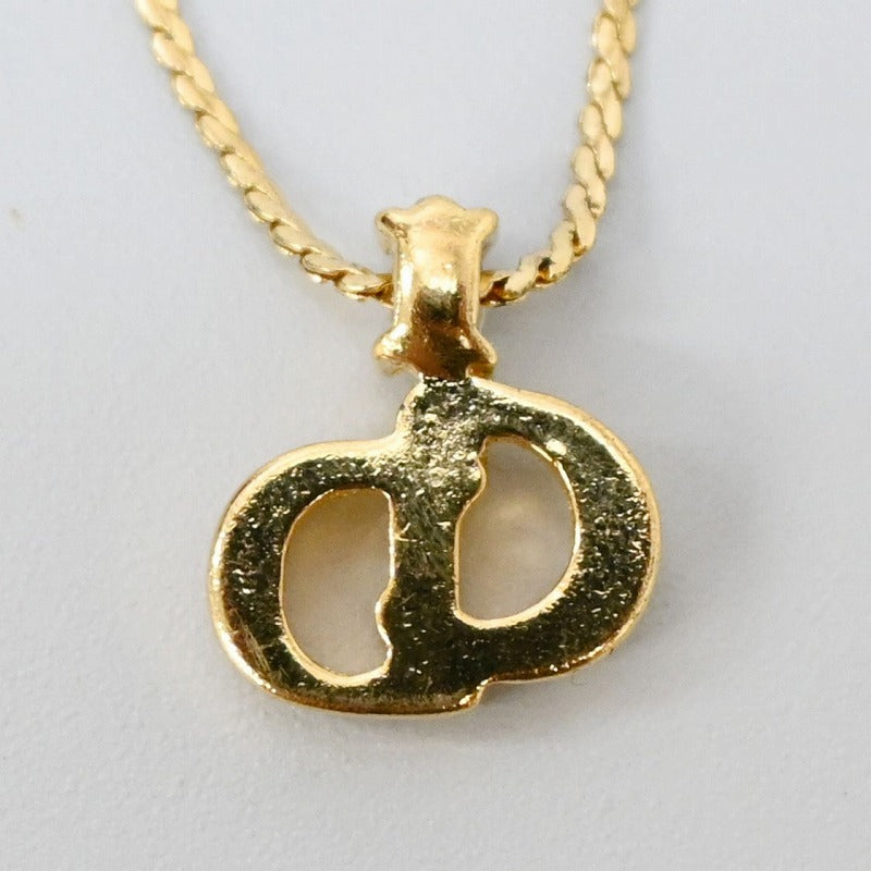 Christian Dior Necklace CD Logo Stone