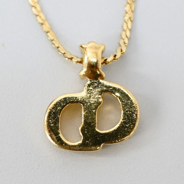Christian Dior Necklace CD Logo Stone
