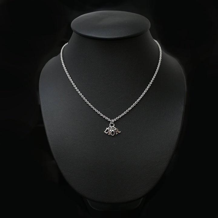 Christiandior Christian Dior 로고 목걸이 P43545V