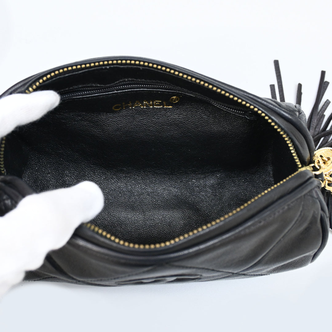 CHANEL Matelasse Tassel chain shoulder bag P43715V