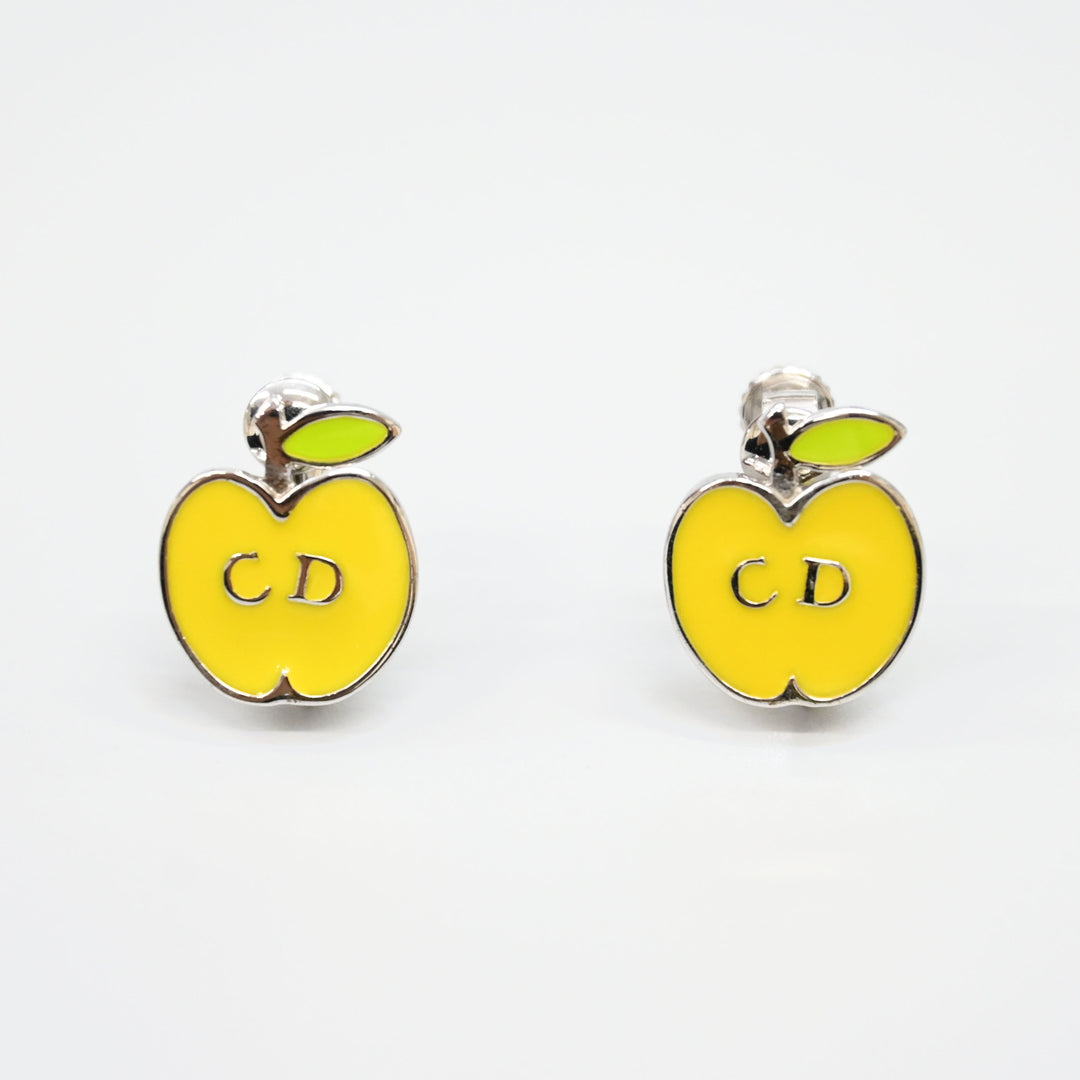 基督教基督教Dior Apple CD徽标耳环P43904V