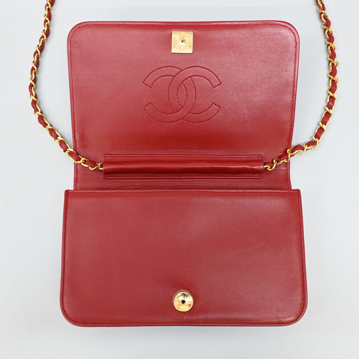 CHANEL Push LockMatelasse Chain shoulder bag P45136V