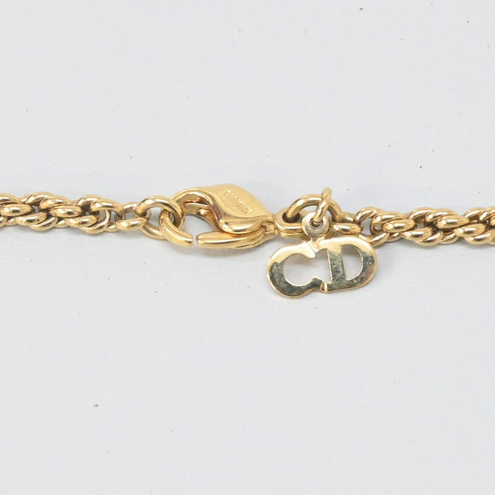 Christian Dior 목걸이 컬러 스톤 크로스