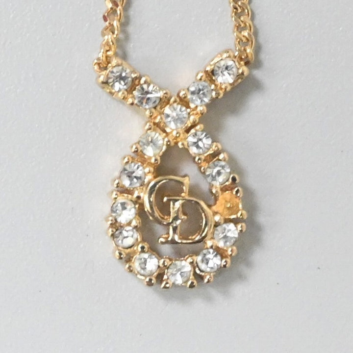 Christian Dior ネックレス CDロゴ