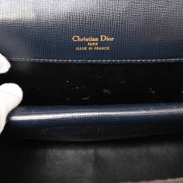 *Christian DIOR Christian Dior Oval logo hardware Handbag P42213V