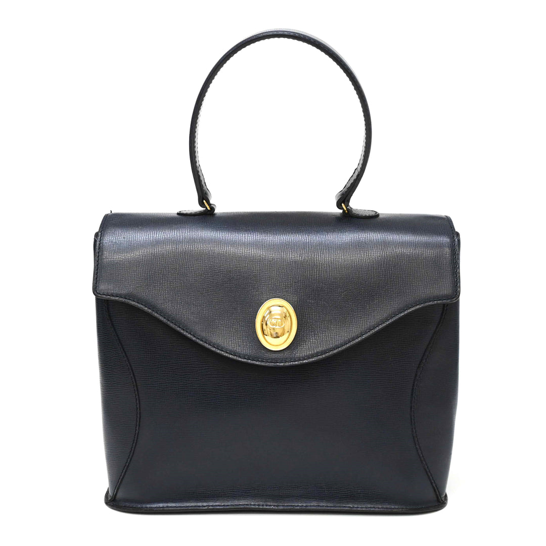 *Christian DIOR Christian Dior Oval logo hardware Handbag P42213V