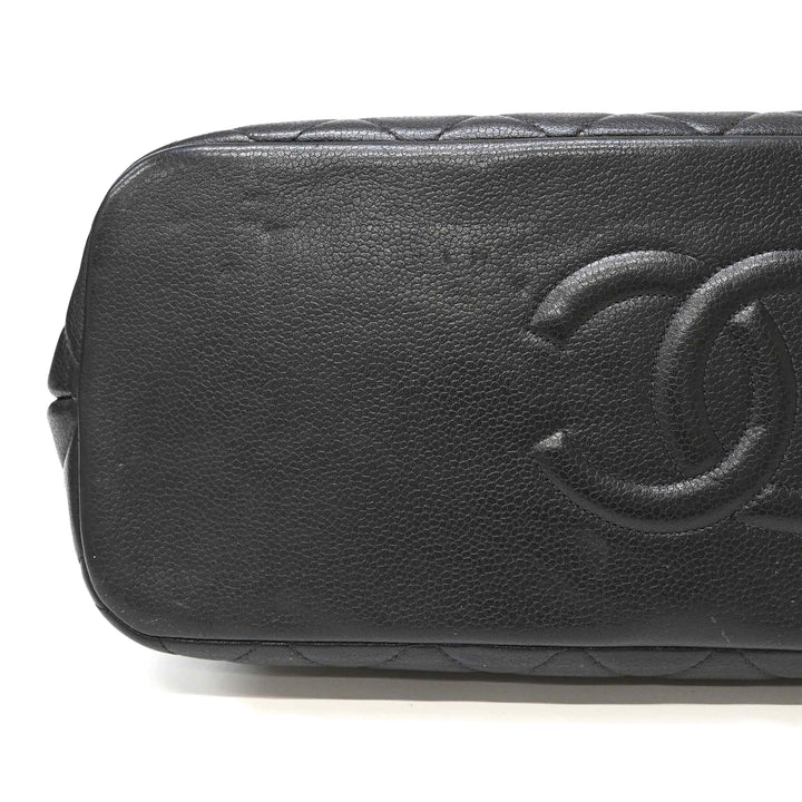 *CHANEL Chanel Matelasse Caviar Skin Chain Shoulder Bag P42338V