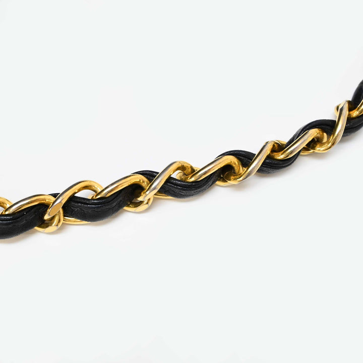*CHANEL Chanel Matelasse Caviar Skin Chain Shoulder Bag P42338V