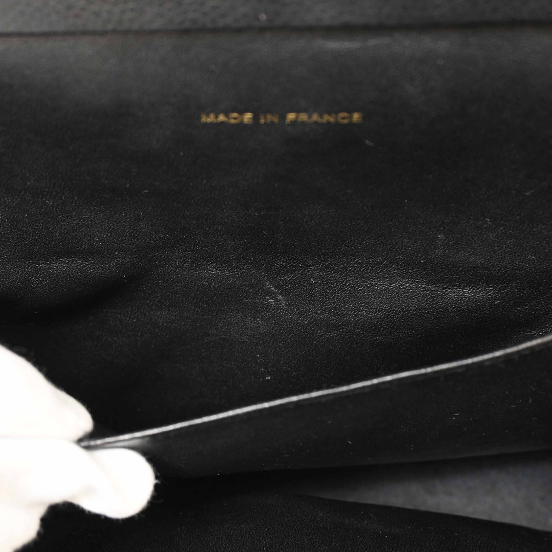 *CHANEL Chanel Matelasse Caviar Skin Chain Shoulder Bag P42338V