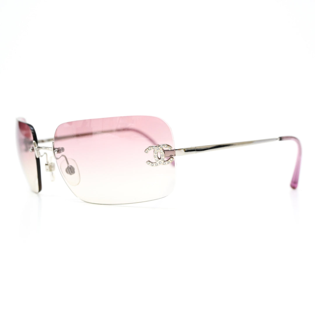 *CHANEL シャネル ココマーク ラインストーンサングラス P42649V