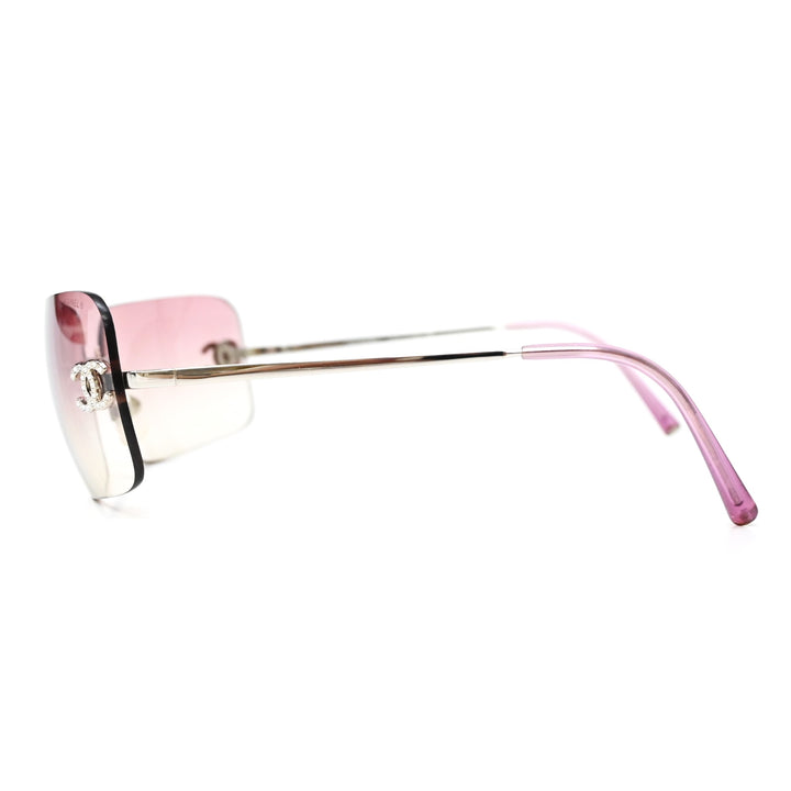 *CHANEL シャネル ココマーク ラインストーンサングラス P42649V