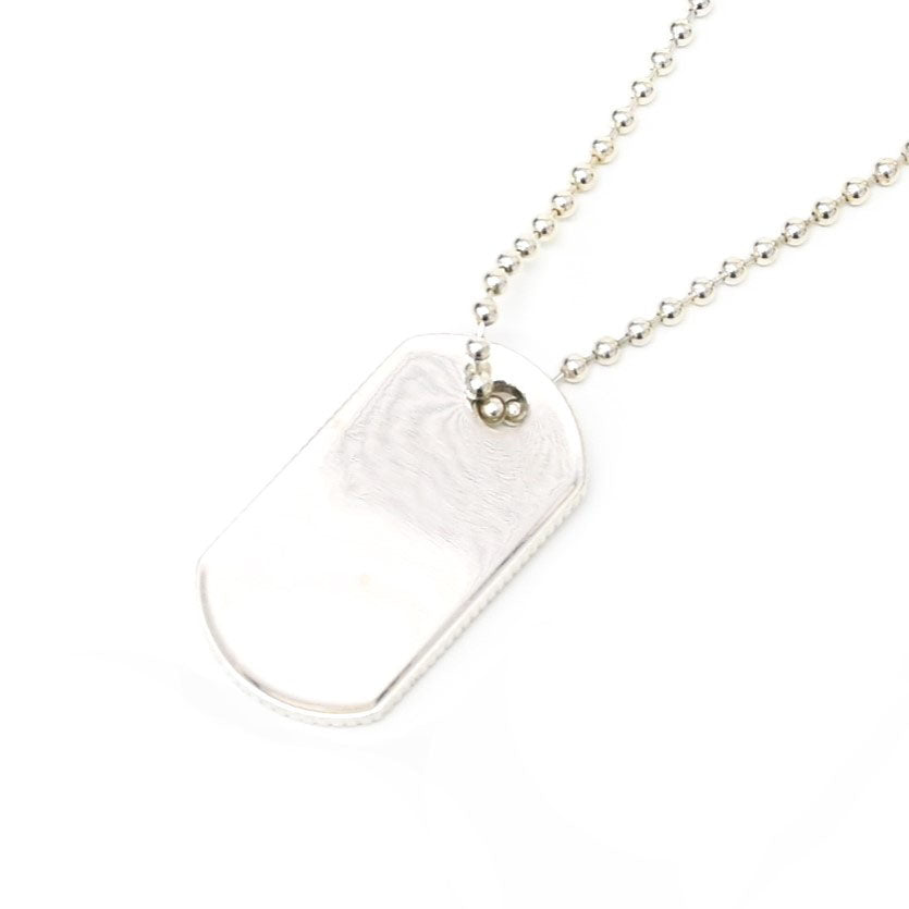Tiffany＆Co。Tiffany Dog Tag项链P42815V