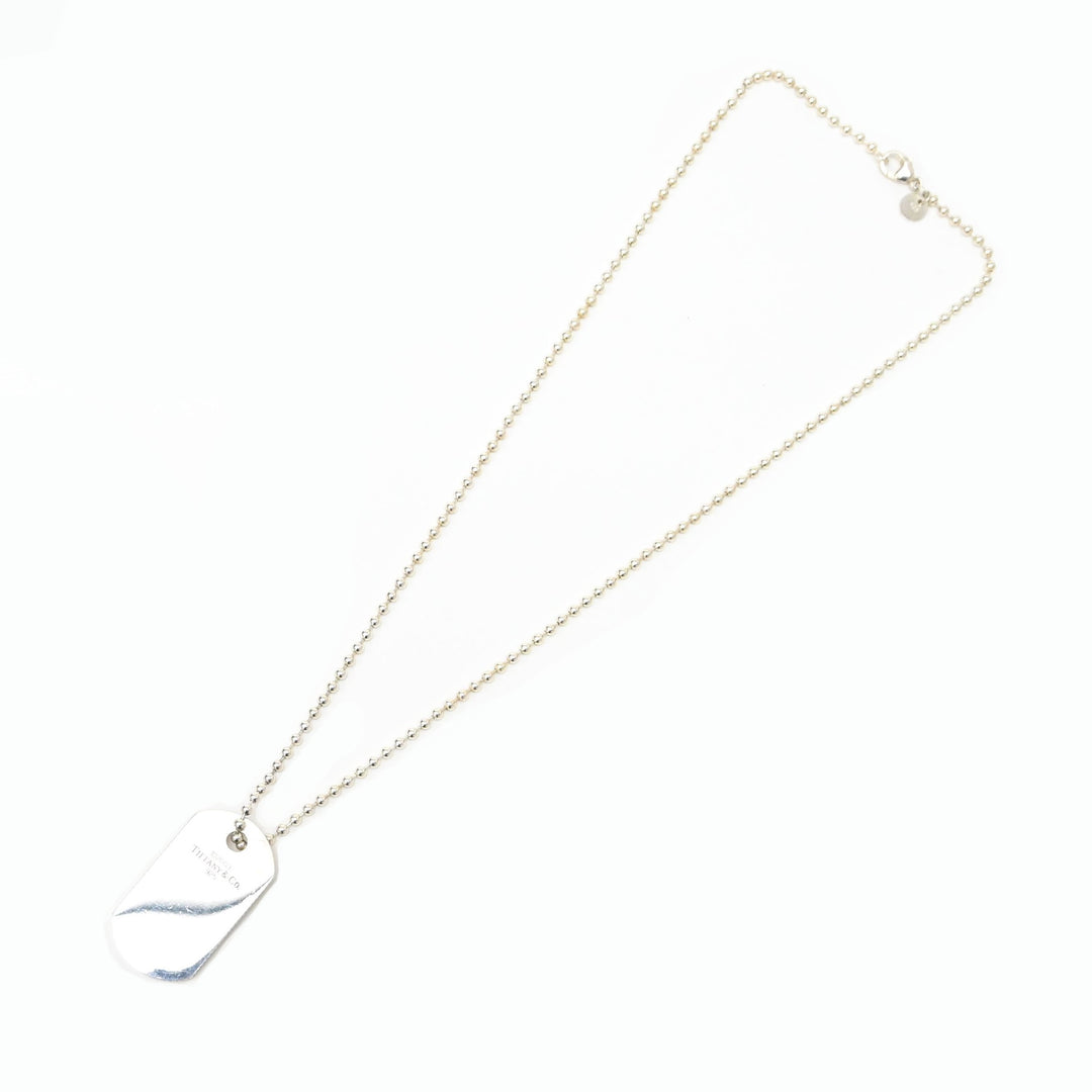 Tiffany＆Co。Tiffany Dog Tag项链P42815V