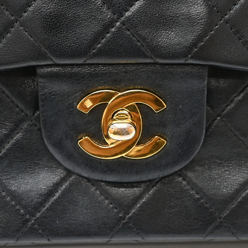 *CHANEL シャネル マトラッセ ダブルフラップ チェーンショルダーバッグ P42794V