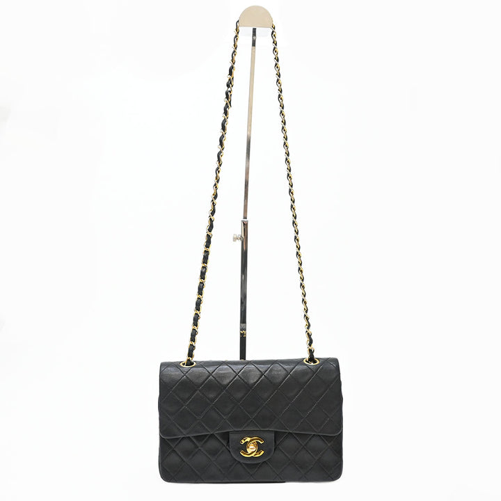 *CHANEL シャネル マトラッセ ダブルフラップ チェーンショルダーバッグ P42794V