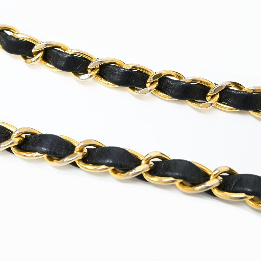 *CHANEL シャネル マトラッセ ダブルフラップ チェーンショルダーバッグ P42794V
