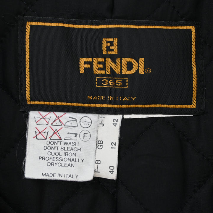 Fendi Fendi Zukka图案夹克P11531V