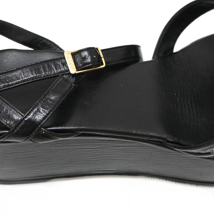 샤넬 샤넬? Coco Mark Sandals P7419V