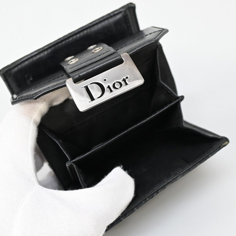 Christian Dior 二つ折り財布 ストリートシック トロッター柄 00s