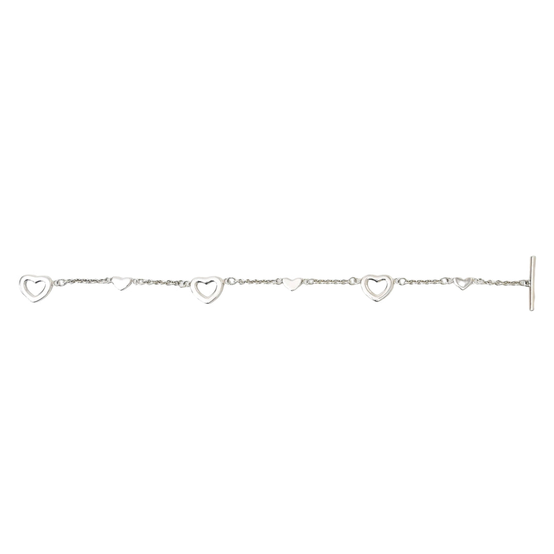 Tiffany＆Co。TiffanyHeart Link手镯P43174V
