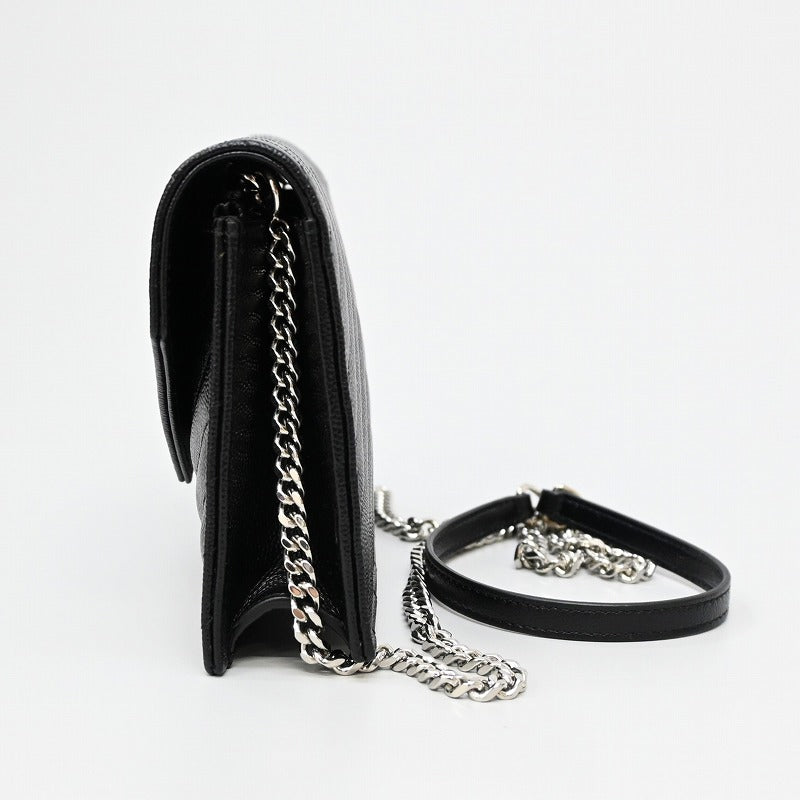 SAINT LAURENT PARIS Shoulder Bag 2WAY Chain Wallet Cassandra Envelope Chain Wallet