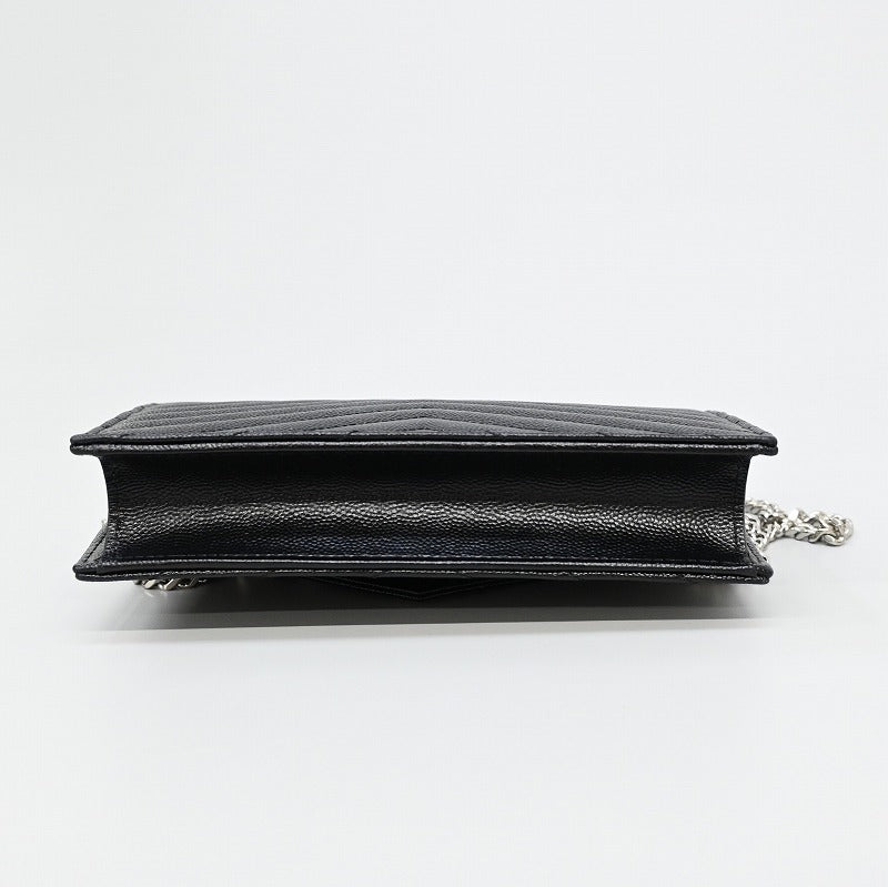 SAINT LAURENT PARIS Shoulder Bag 2WAY Chain Wallet Cassandra Envelope Chain Wallet