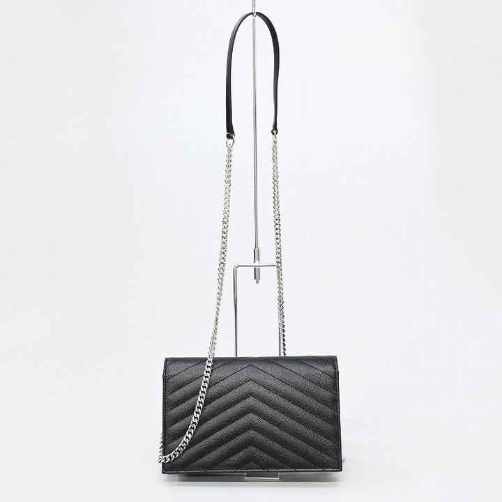 SAINT LAURENT PARIS Shoulder Bag 2WAY Chain Wallet Cassandra Envelope Chain Wallet
