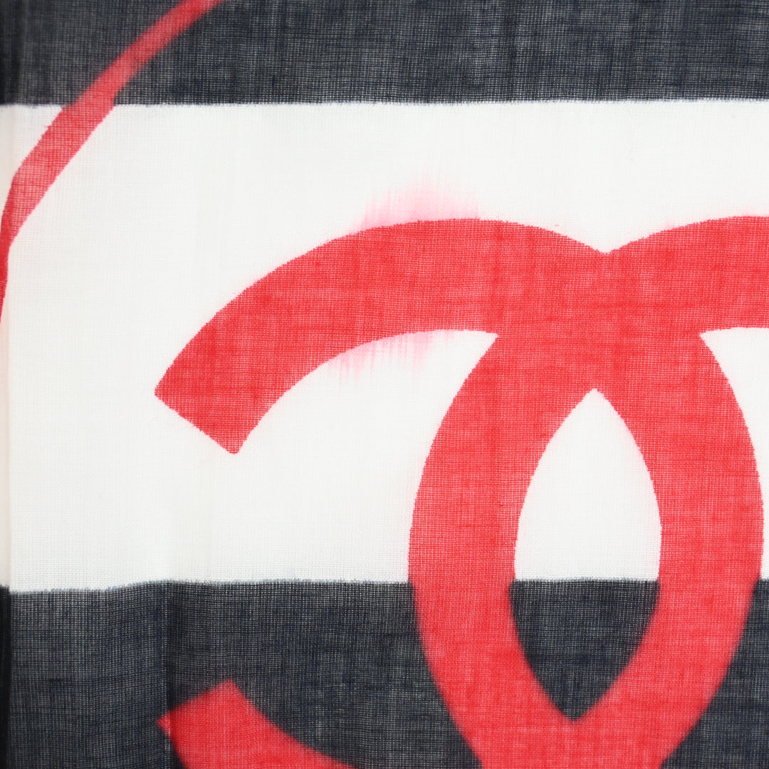 CHANEL Chanel? Coco Mark Scarf Stall P43370V
