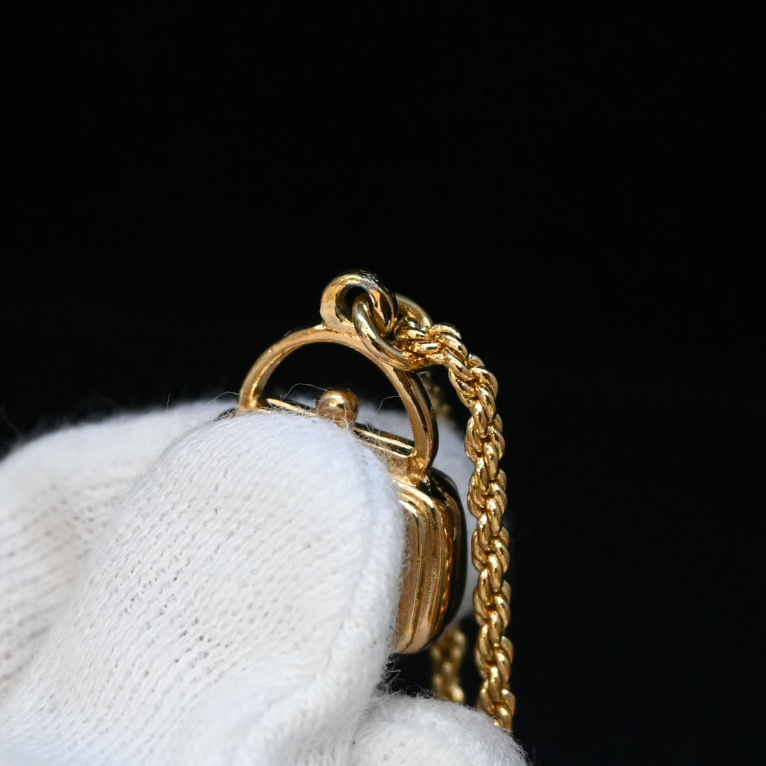 Christiandior Christian Dior? 가방 모티프 목걸이 P43353V