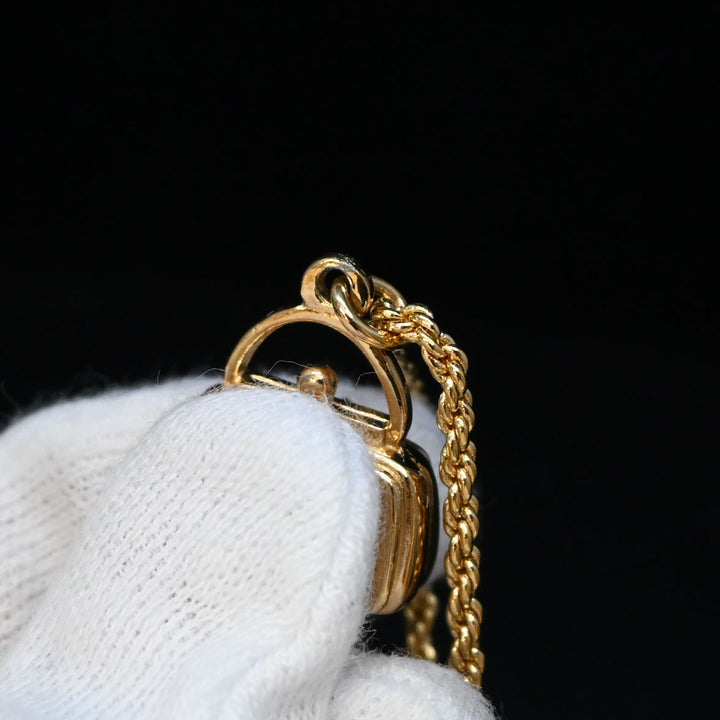 Christiandior Christian Dior? 가방 모티프 목걸이 P43353V