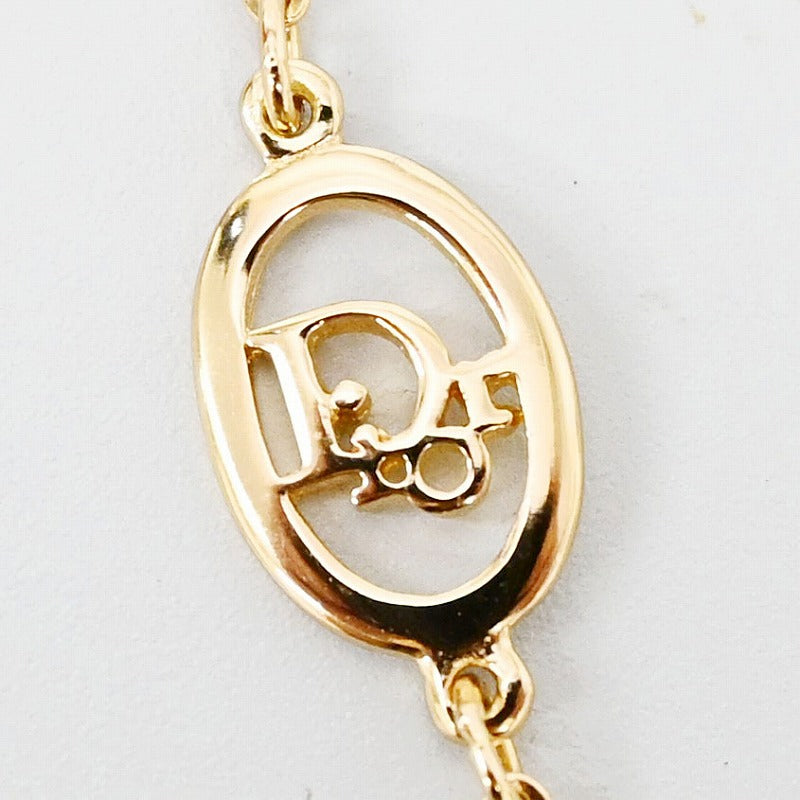 Christian Dior ブレスレット オーバル チェーン ロゴ ヴィンテージ 90s