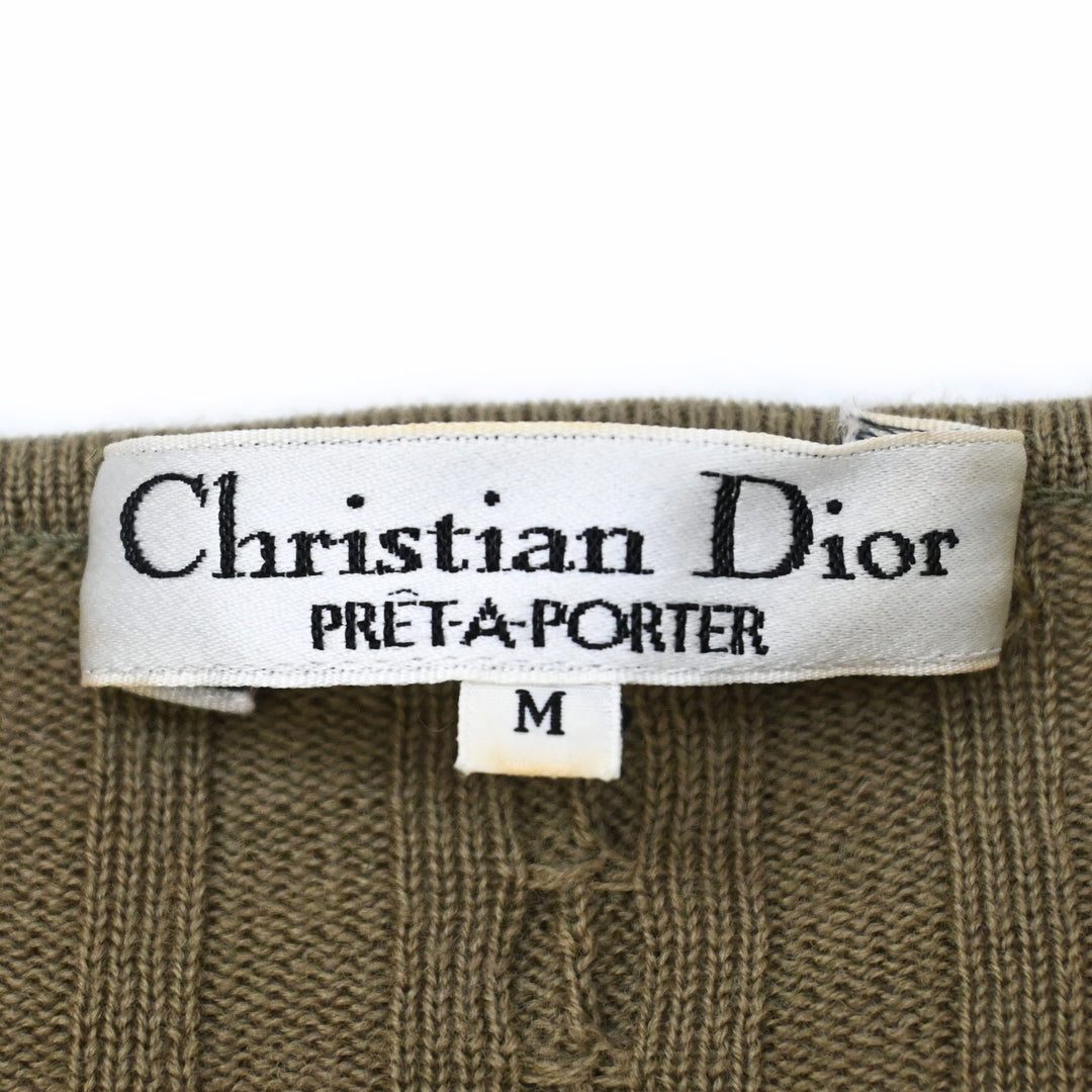 Christiandior Christian Dior 케이블 니트 니트 P43429V