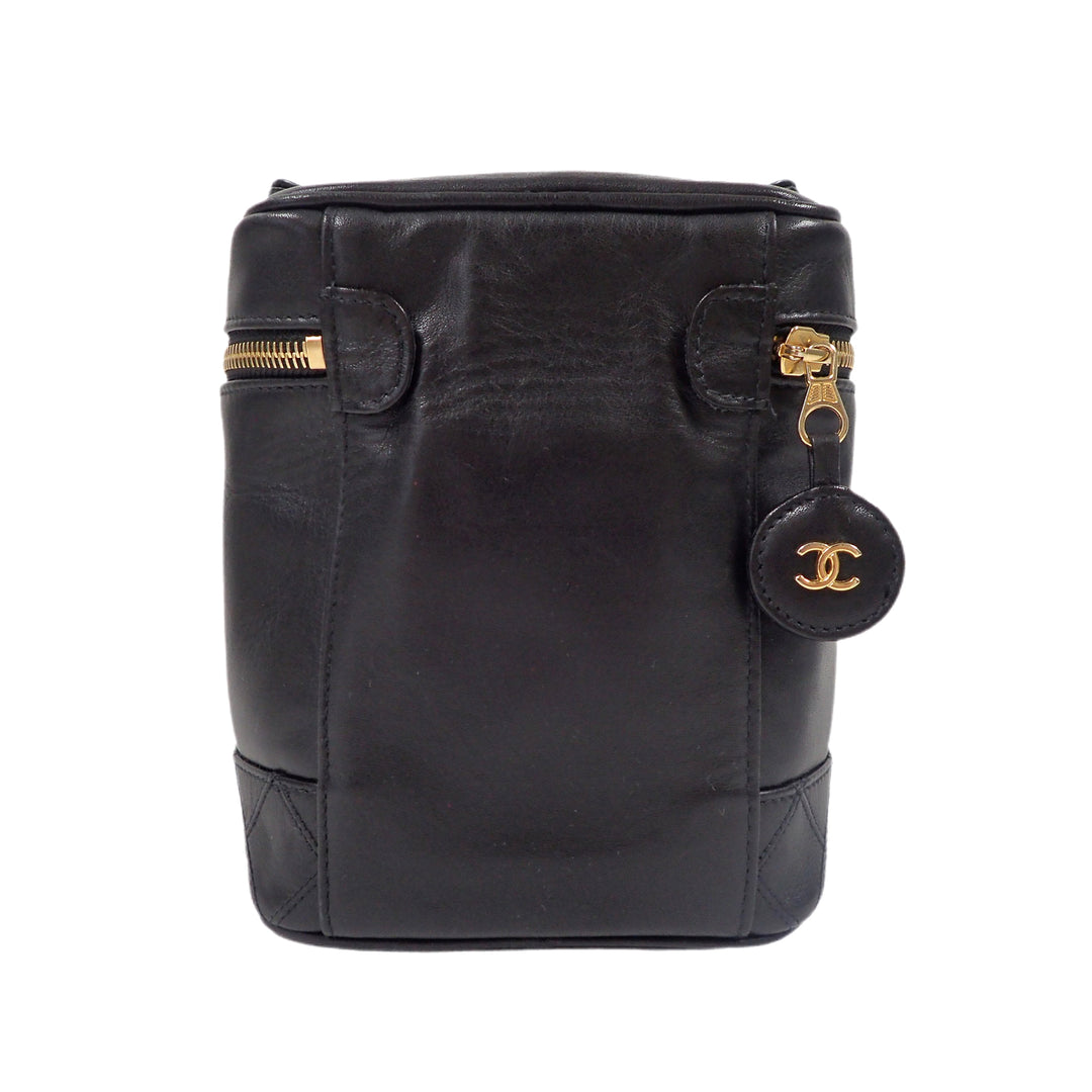 *CHANEL シャネル バニティバッグ P10260V