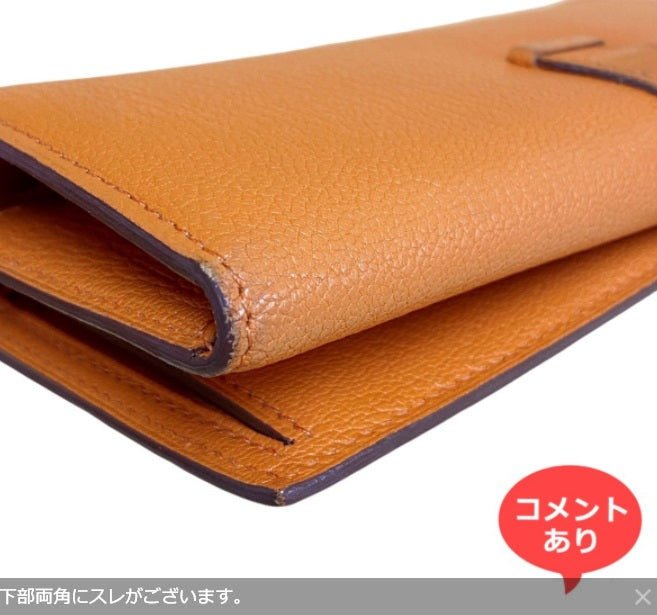 *■■HERMES ベアン □L 2008年 長財布 ウォレット