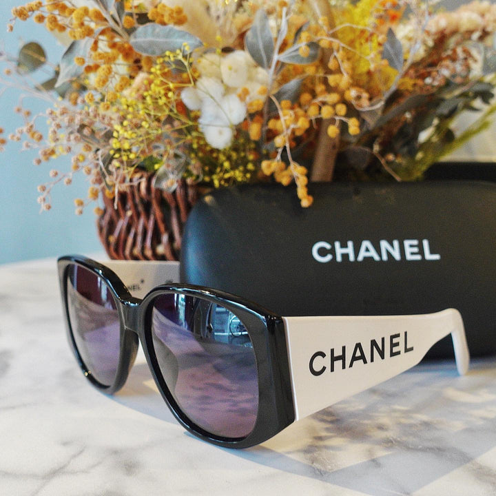 *CHANEL 05251 Sunglasses Bicolor