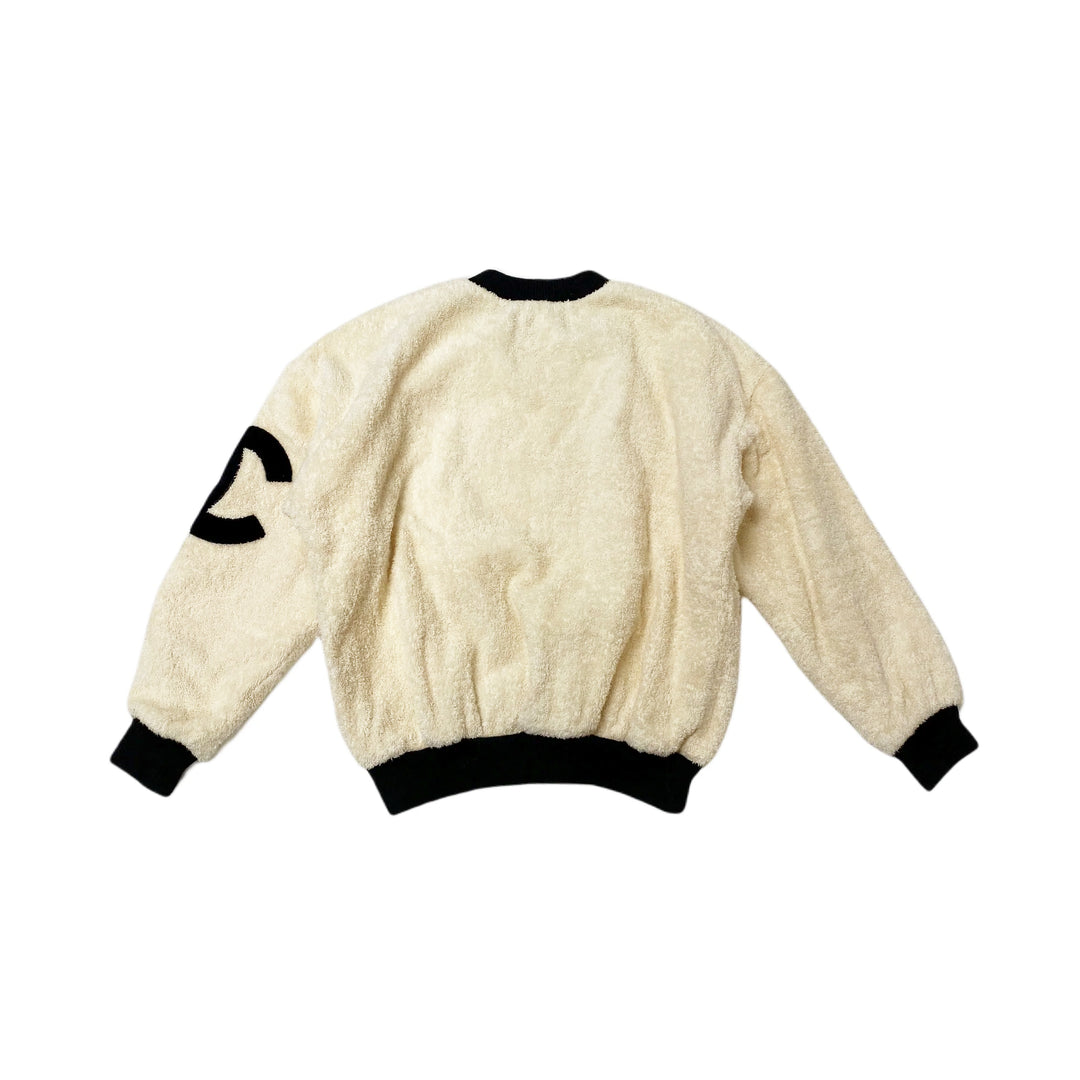 *CHANEL シャネル テリークロス トレーナー スウェット COCO ココマーク パイル