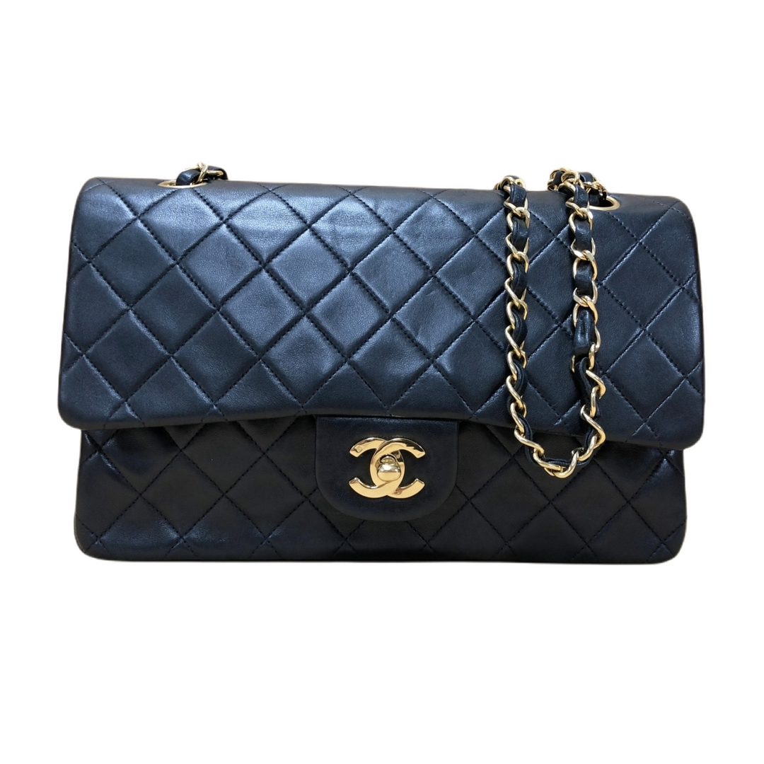 *CHANEL シャネル マトラッセ Wチェーンショルダーバッグ Wフラップ