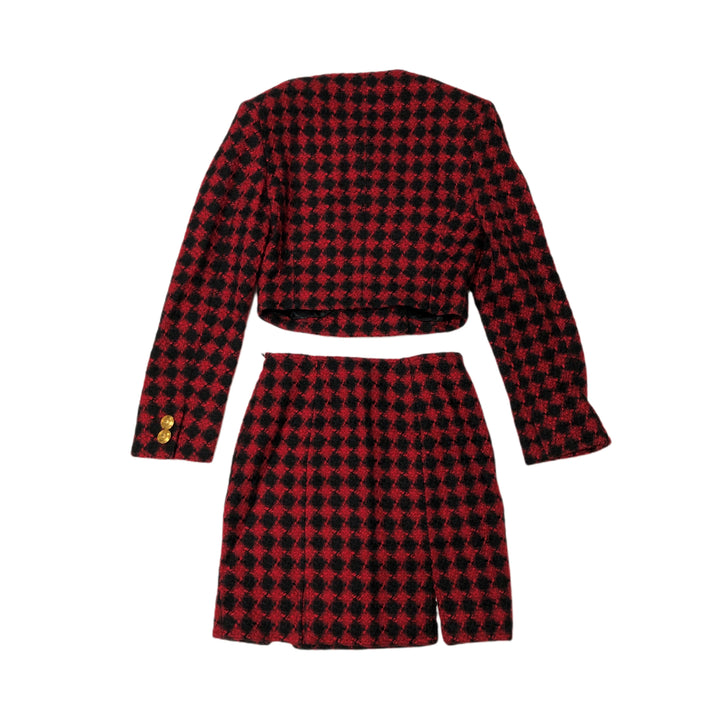 *VERSACE JEANS COUTURE ヴェルサーチジーンズ スカートスーツ