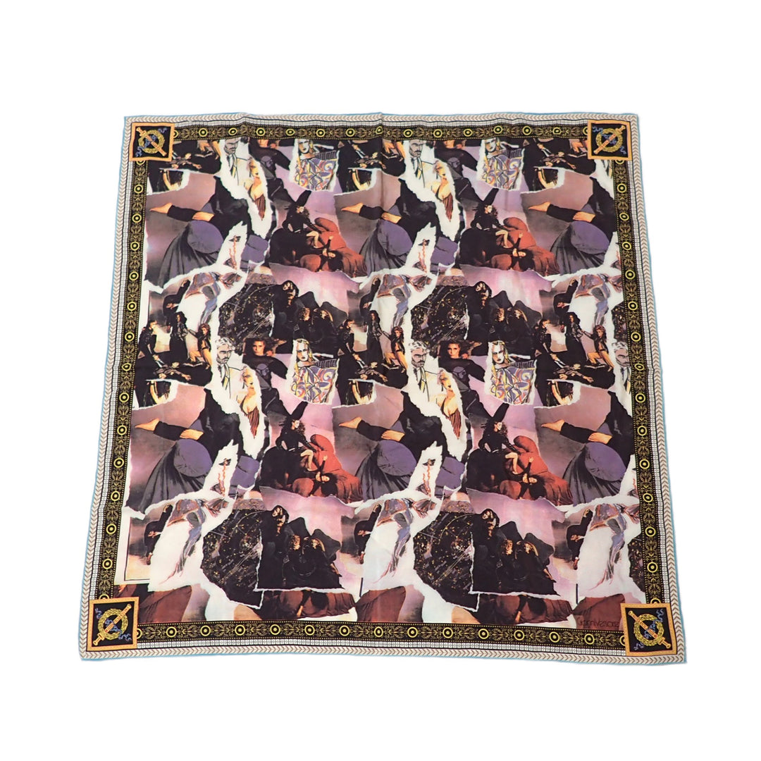 *GIANNI VERSACE Jean Never Sato Scarf