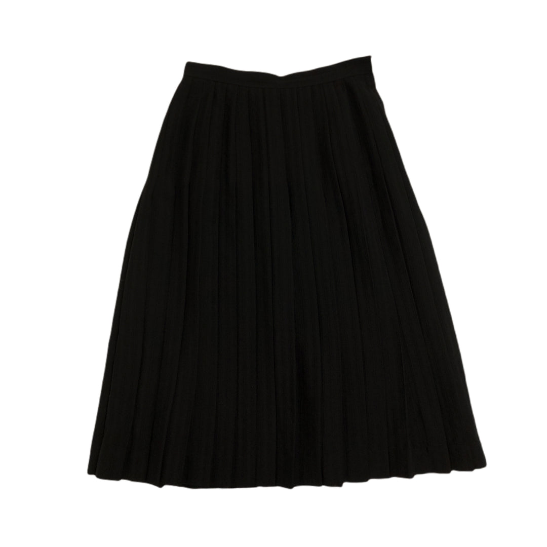 * Christian Dior Pleated Stripe Skirt