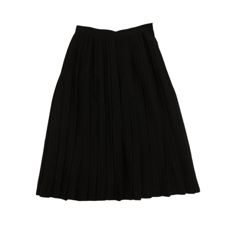 * Christian Dior Pleated Stripe Skirt