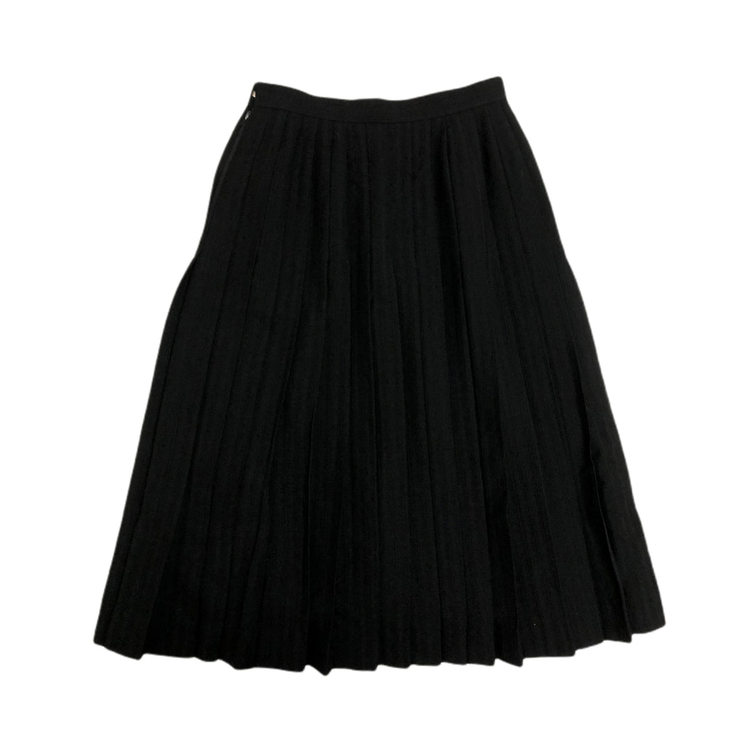 * Christian Dior Pleated Stripe Skirt