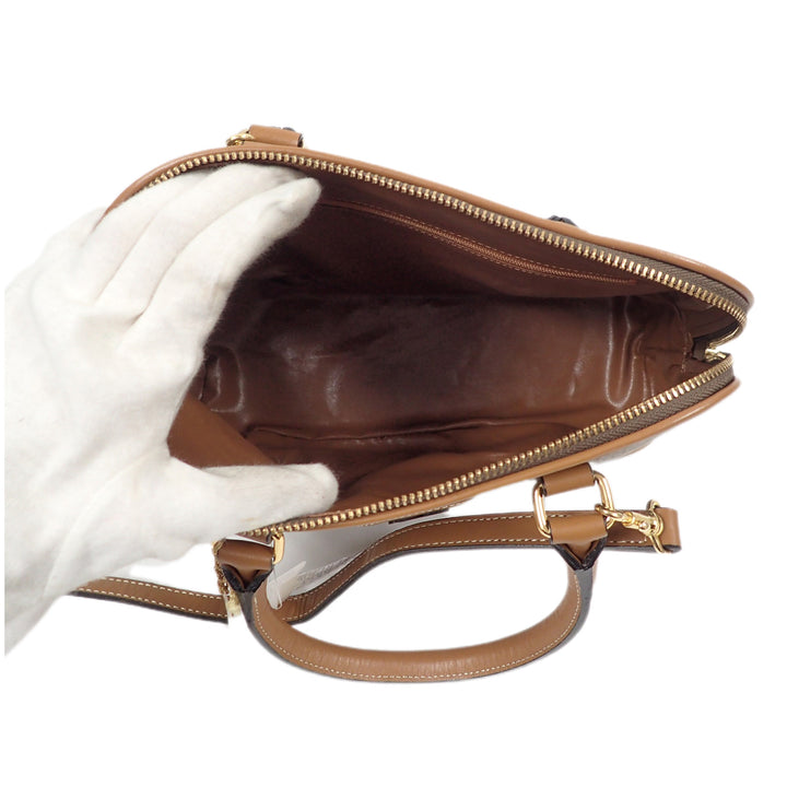 NINARICCI Ninarich Giraffe Pattern 2WAY Shoulder Bag Handbag P28350V