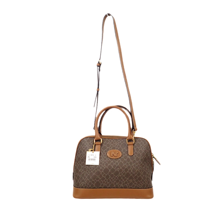 NINARICCI Ninarich Giraffe Pattern 2WAY Shoulder Bag Handbag P28350V