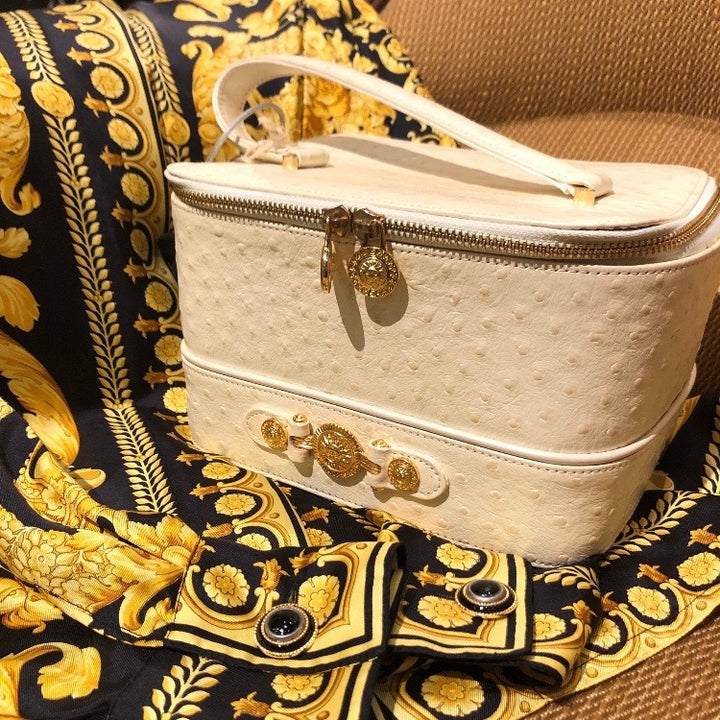 *VERSACE Versace Sunburst Vanity Bag