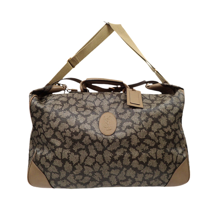 Yves Saint Laurent Eve Saint Laurent Giraffe Pattern Shoulder Bag P29408V