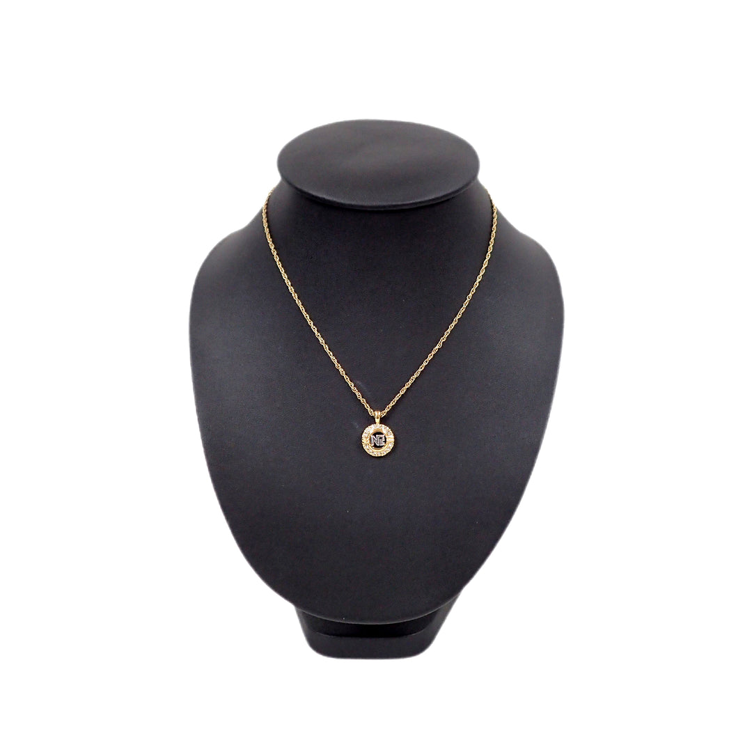 *Nina Ricci Ninarich Logo Necklace P29484V