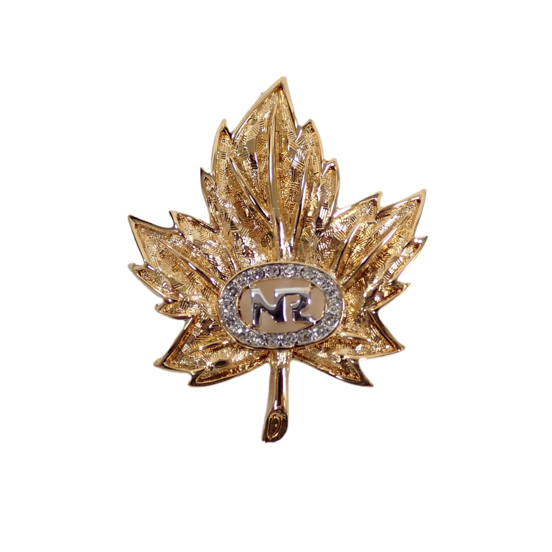 *Ninaricci Ninarich Brouch Leaf Leaf