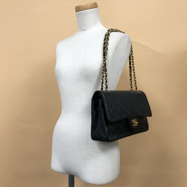 *CHANEL シャネル マトラッセ Wチェーンショルダーバッグ Wフラップ