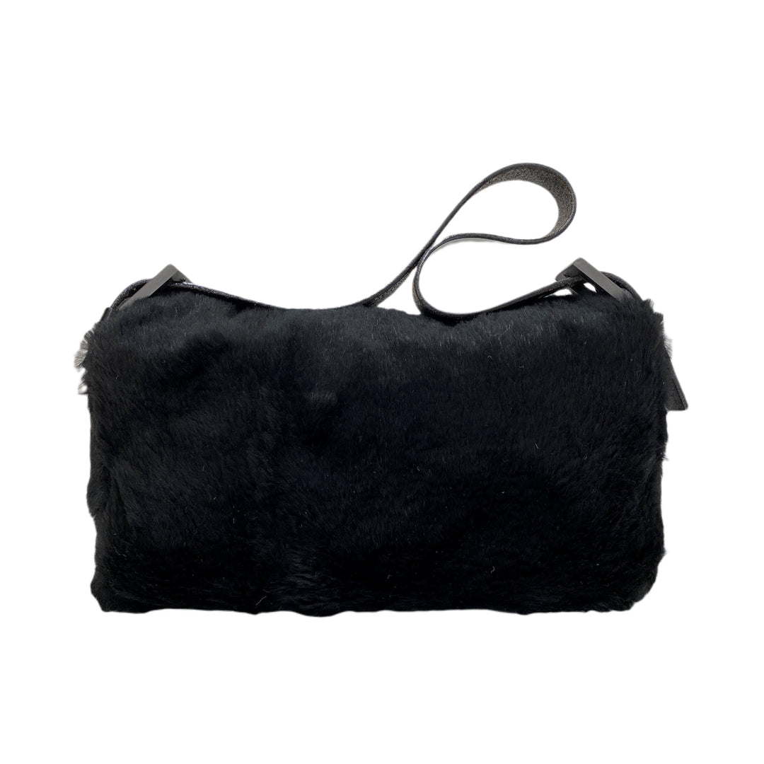 *FENDI フェンディ マンマバケット ハンドバッグ 毛皮 ファー